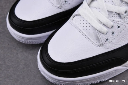 WHITE JORDAN FRAGMENT BLACK 3 AIR 0923